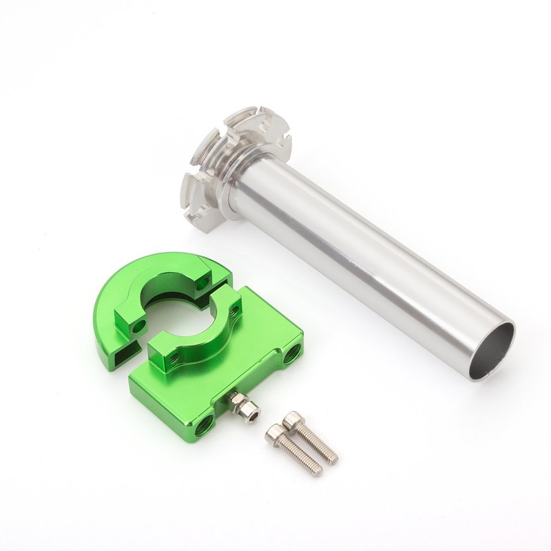 Krace Motorcycle 7/8" Handle bar Hand Grips with Anodized CNC