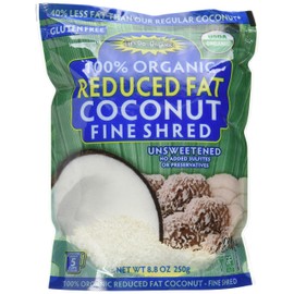 Let's Do Organic Lite Coconut, Shredded, 8.8 Ounce