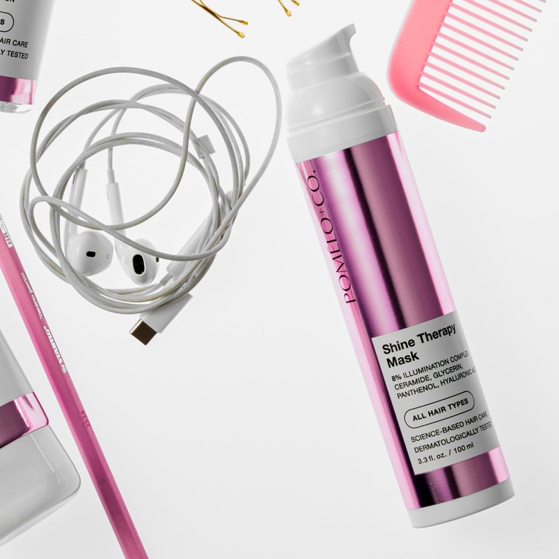 Pomélo+Co. Shine Therapy Hair Mask 100 ml - 8% Illumination