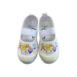 Monpoke 216200332 Indoor Shoes, Ballet Shoes, Kids, Boys, Girls, 5.9 - 7.1 inches (15 - 18 cm), white