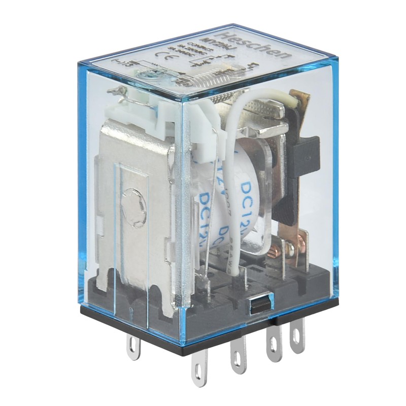 Heschen Universal Relay MY2NJ 12VDC Coil 5A 24VDC / 220VAC