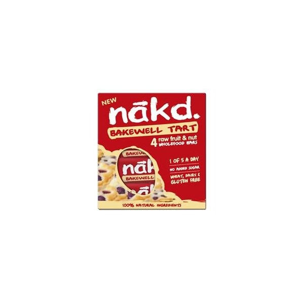 Nakd Bakewell Tart 4x35g (Case of 12)