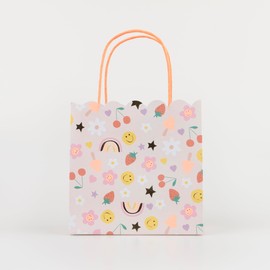 Meri Meri Happy Face Icons Party Bags (Pack of 8)
