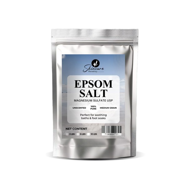 Skincare Sunday Epsom Salt Soak | Perfect for Soothing Baths