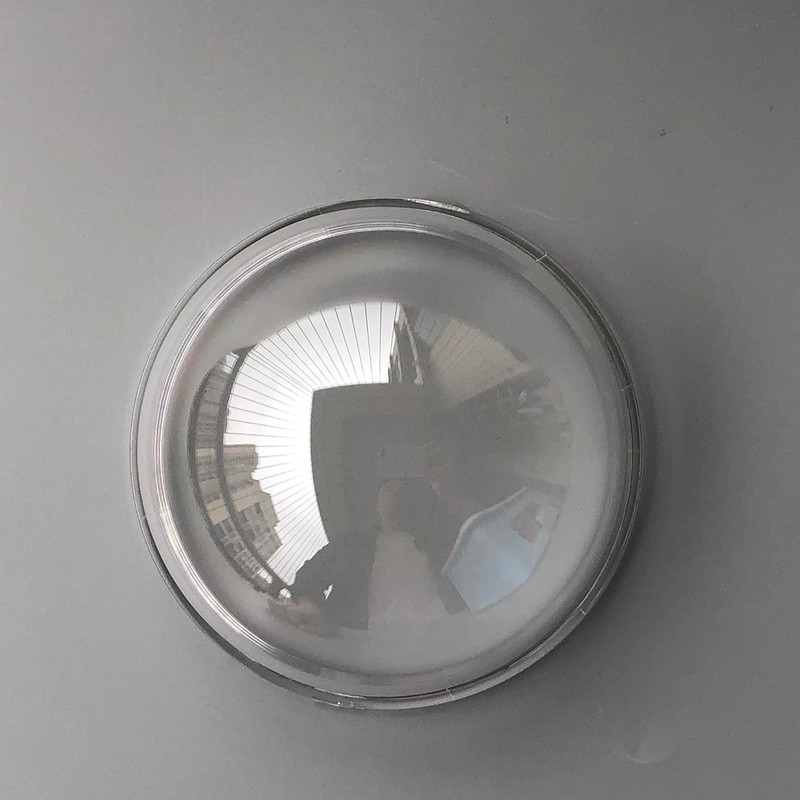 3.6 Inch Small PC Polycarbonate Clear Dome Cover CCTV Replacement