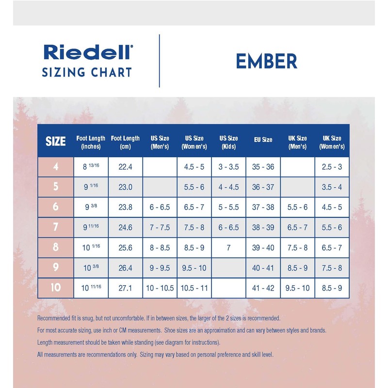Riedell Ember Ice Skates - Recreational Figure Ice Skates |