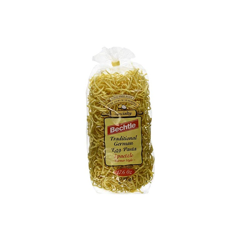 Bechtle Egg Spaetzle, Farmer Style - 17.6oz (Pack of 4)
