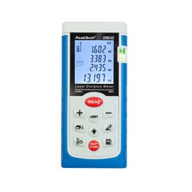 Top Peak Tech Laser Distance Meter – 0,05 m. – 80 m with Backlit LCD Display and Spirit Level, 1 Piece, P 2802