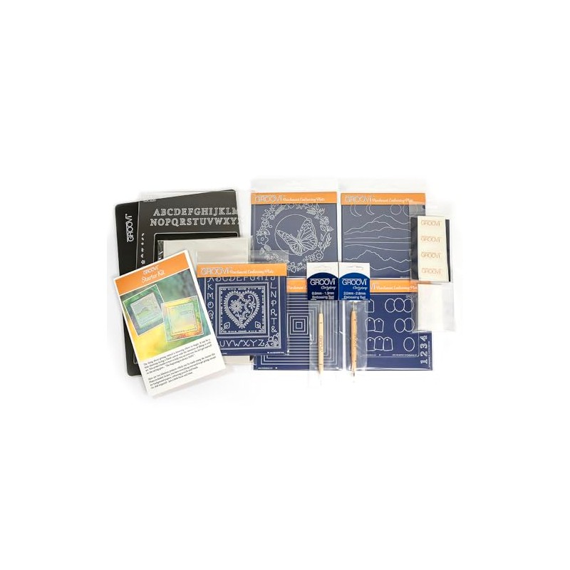 Claritystamp Groovi Plate Deluxe Starter Kit