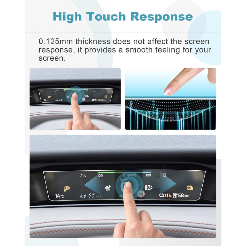 CDEFG Compatible with VW ID.7 ID7 2024 Instrument Panel Protective