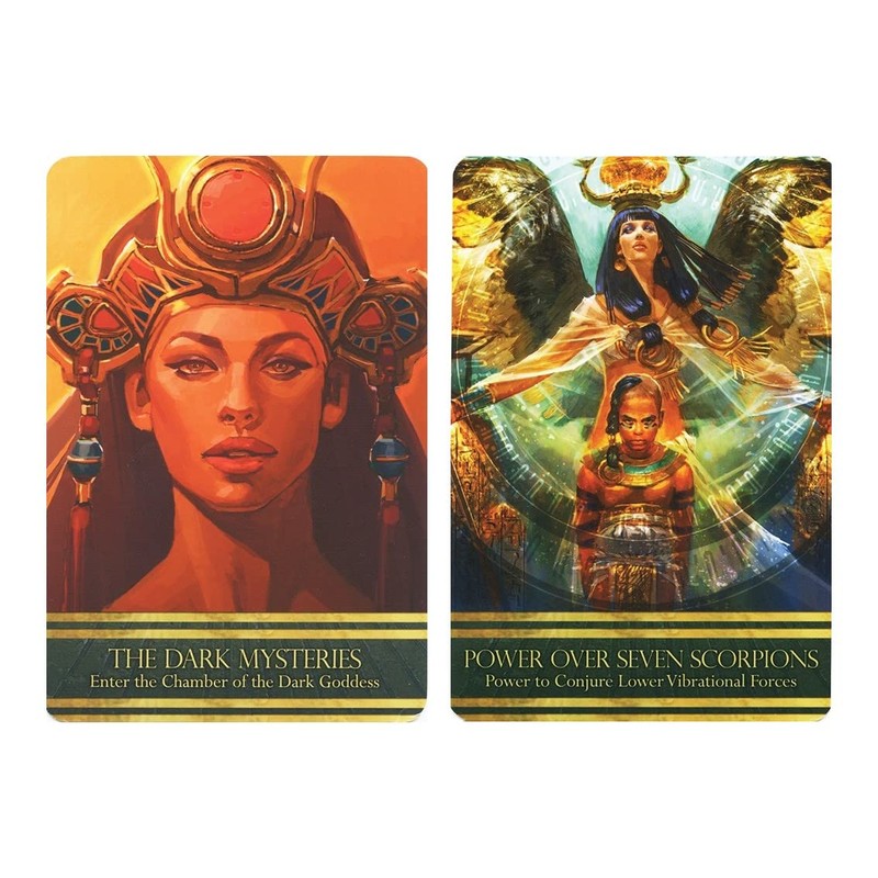 Kancharo Oracle Cards, 44 Tarot Divination, Isis Oracle Standard Size,