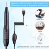 Portable Electric Nail Drill Machine，Compact 20000 RPM USB Manicure Pedicure