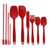 Zakulu Set 10 Utensilios De Cocina De Silicona Espatulas Reposteria