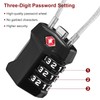 Blendura TSA Approved Luggage Locks, 2 Pack TSA Suitcase Locks,