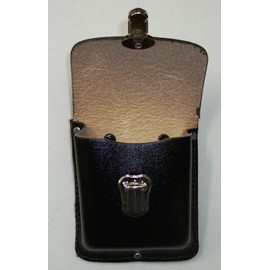 Kozuchi PC-02 Black Floor Leather Parts Case, Small