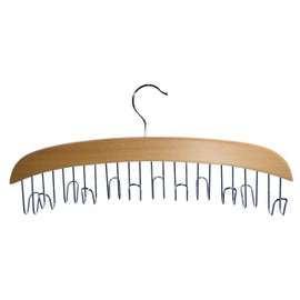 Hagspiel, Pack of 2 Scarf Holders, Metal Hangers, Non-Slip Coating (Metal Scarf Holder)