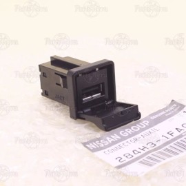 Nissan NEW GENUINE OEM 2008-2019 NISSAN INFINITI AUDIO RADIO AUXILIARY JACK 284H3-1FA0B
