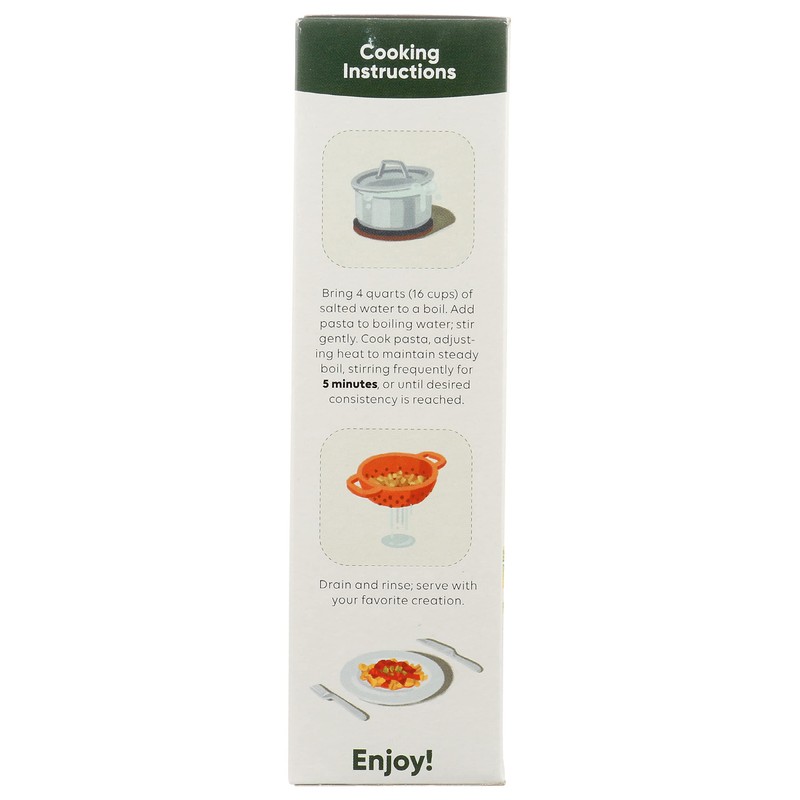 CHICKAPEA PASTA Organic Chickapeas & Lentils Elbows Pasta, 8 OZ