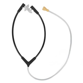 Listening Stethoscope for Hearing Aid Test Monitoring Binaural Lightweight V Shaped Plastic