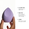JUNO & Co. Microfiber Makeup Sponge, Dual Layer Technology for