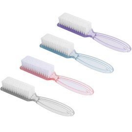 4 PCS Nail Clean Brush, Nail Dust Brush, Cleaning Scrubbing Brushes, Nail Cleaning Brushes for Nail Salons, Home Use & DIY Nail Art