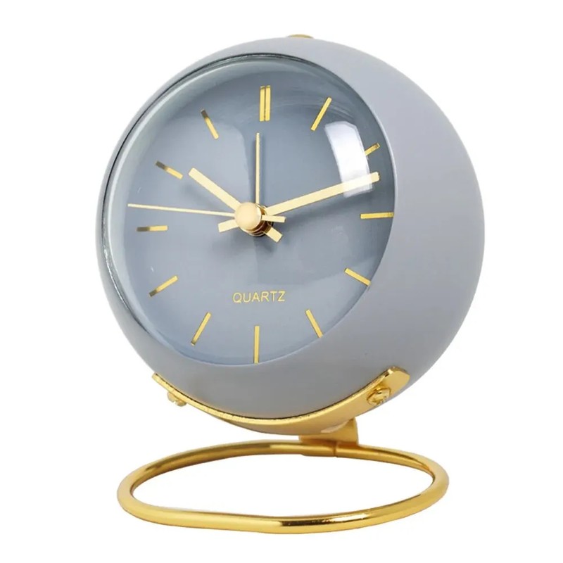 Nordic Minimalist Alarm Clock for Kids and Students – Silent