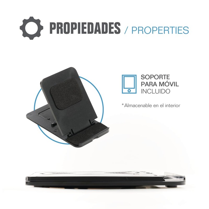 iggual Soporte ordenador portátil+móvil RPSV17Pro
