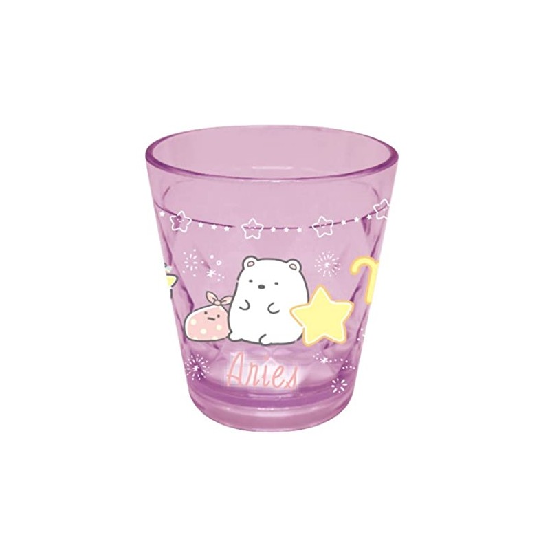 Kay Company SG-12CCL-OH Sumikko Gurashi 12 Constellation Glitter Clear Cup,