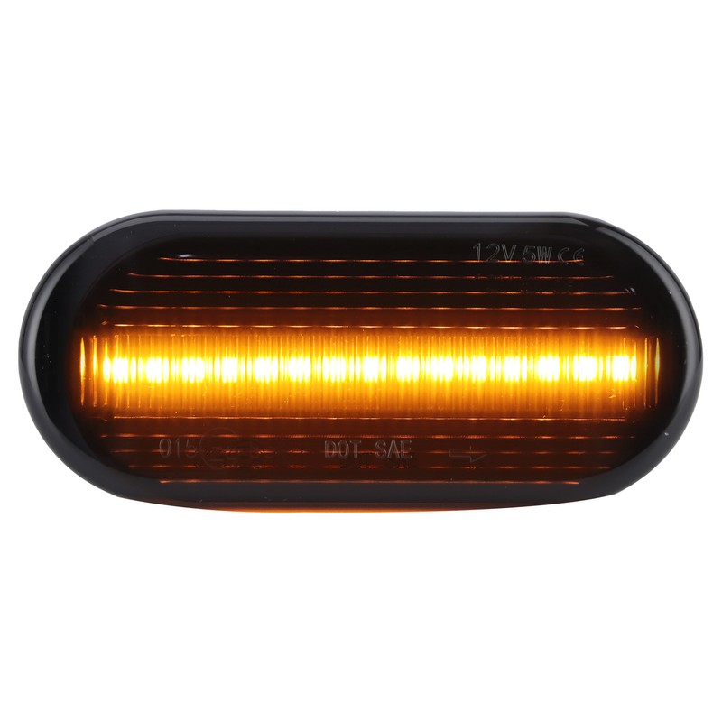 2Pcs LED Side Marker Lights Fender Turn Indicator Lamp Car