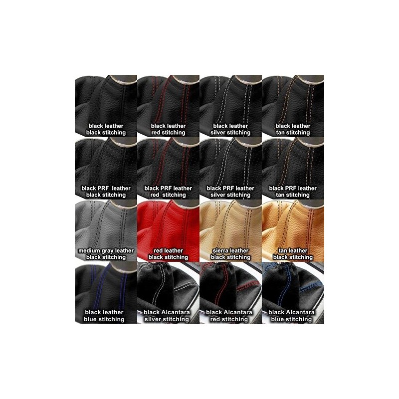 Redlineg 300994816 Genuine Leather Steering Wheel Cover Alcantara or