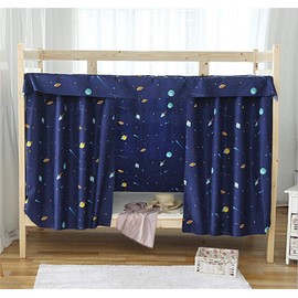 Dormitory Bunk Bed Curtains Dustproof Ventilation Blackout Cloth Mosquito Nets Shading Nets Bed Single Bed Tent Curtain Bed Canopy College Students Dorm Sleep Privacy Bed Spread Blackout Curtains