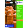Avery B3427-20 Ultra Resistant Labels, White (A4 Sheet of 105