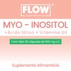 Myo Inositol 90 cápsulas 500 mg FLOW