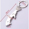 Shark Keyring with Bottle Opener in Silver / Bottle Opener