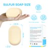 Sulfur Soap for Face with 10% Sulfur, 2% Salicylic Acid,