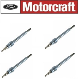 Motorcraft Set of 4 Motorcraft Diesel Glow Plug ZD-13-A2 4C3Z12A342A2, 4C3Z12A342AA, ZD13