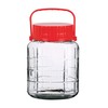 Urban Living Conservation 2Ltr Jar with Lid and Handle Red