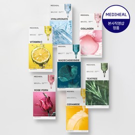Mediheal Renewal Essential Mask 10 Sheets (Select 1 of 7) - Hyaluronic Acid Essential Mask High-Density Hydration / 메디힐 리뉴얼 에센셜 마스크 10매 7종 택 1 - 히알루론산 에센셜 마스크 고밀도수분