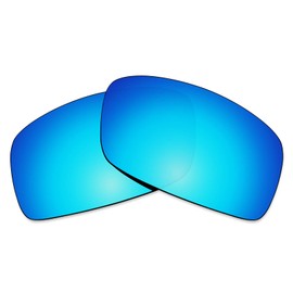 Alphax Ice Blue Polarized Replacement Lenses for Oakley Square Wire 2 (2014) OO4075