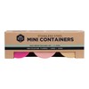 Ever Eco Stainless Steel Mini Containers, Spring Pastels 3 Pack
