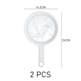2 Kitchen Strainers, Fine 400 Mesh Food Grade Kitchen Strainers - Perfect for Filtering Soy Milk, Juice, Wine and Coffee Kitchen