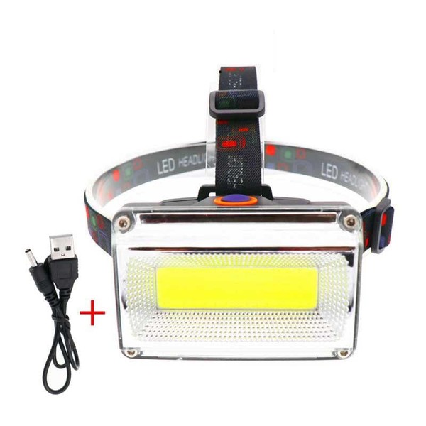zmart Mini COB LED Headlamp USB Charging Outdoor Camping Fishing