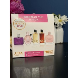 ULTA BEAUTY SCENTS IF THE SEASON 5 Piece Sampler Kit Perfume Brand New In Box