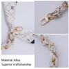 Purse Chain Strap Bag Charm Silk Scarf Metal Chain Strap