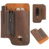 NUTUCH Leather EDC Multitool Sheath | Leather EDC Belt Organizer