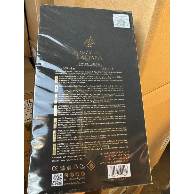 Lattafa Perfumes New Release Sehr By Magic Of Lattafa 3.4