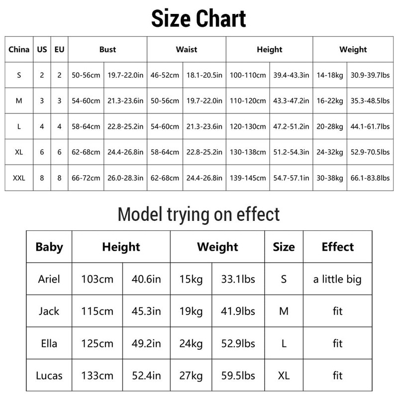 Mingzhe Boys 2.5mm Neoprene Keep Warm Wetsuit UV Protection Swimsuits