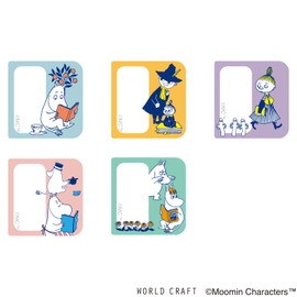 WORLD CRAFT MOID-001 Moomin Index Film Index Sticker Shikaku