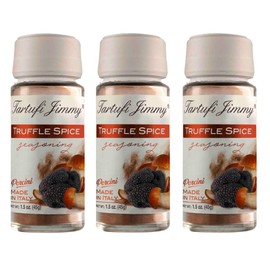 Porcini & Truffle Spice Seasoning,Natural Flavorings, Porcini Mushrooms,Carob Flour, Dried Summer Truffle [Enrich any Kind of Dish] Net Wt 1.5 oz / 45 gr By Tita Italian (3 Jars)