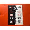Bell FITS/FOR BELL HELMET MULTI sticker/decal RACING STREET OFFROAD 15